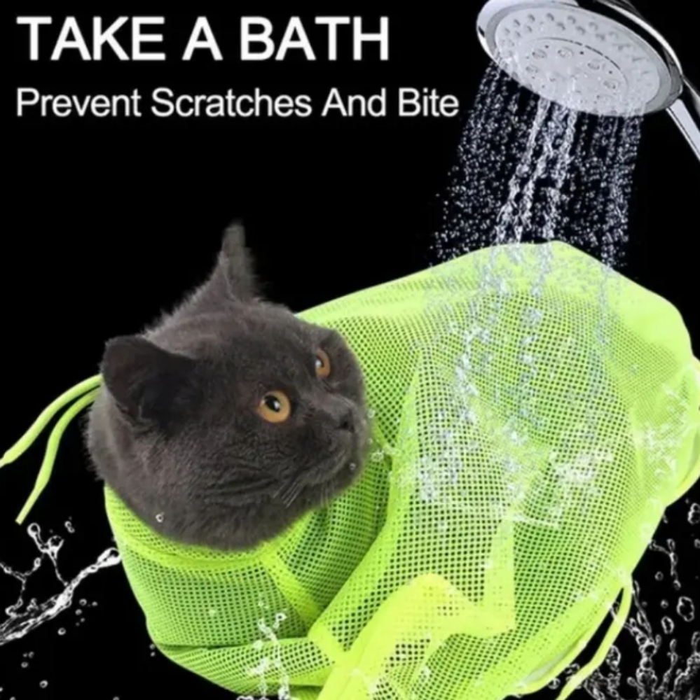 Cat Net for bathing